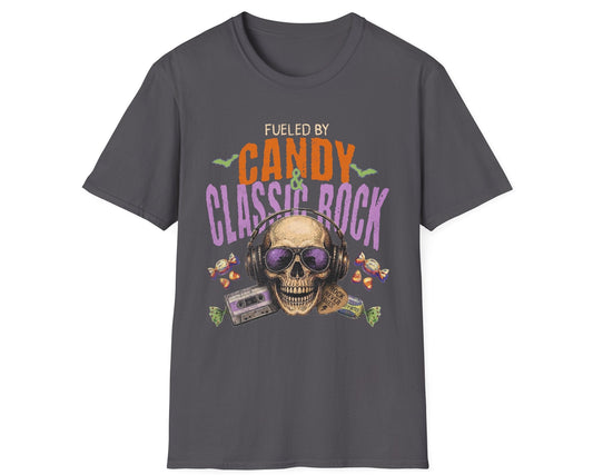 Candy Rock Halloween Tee - Gildan Softstyle