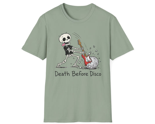 Death Before Disco Tee - Gildan Softstyle