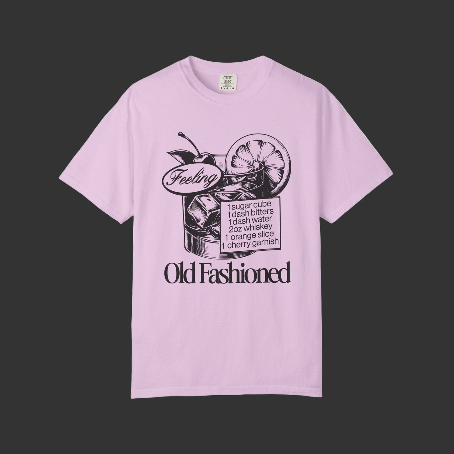 Feeling Old Fashioned Retro Cocktail T-Shirt