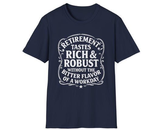 Retirement Label Tee - Gildan Softstyle