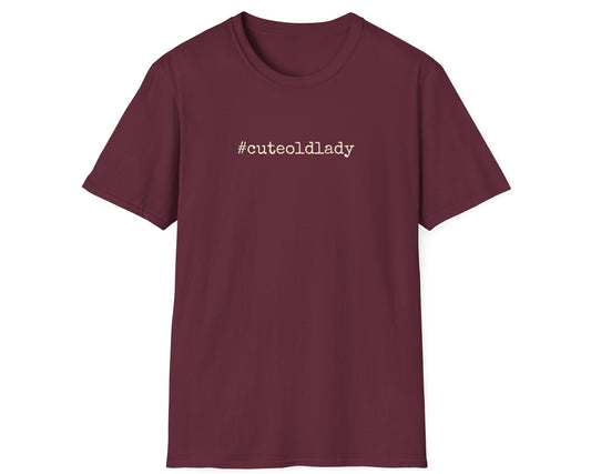 #cuteoldlady Tee - Gildan Softstyle
