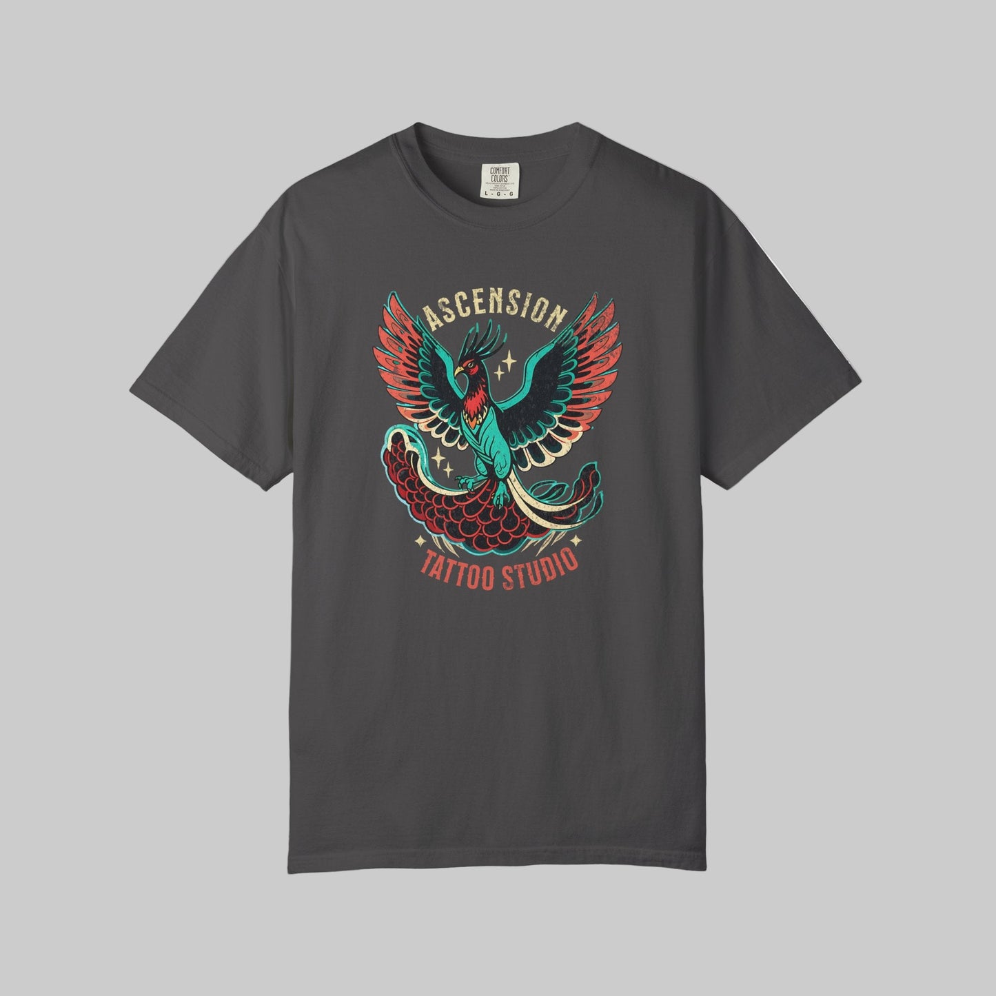 Vintage Tattoo Phoenix Rising T-Shirt