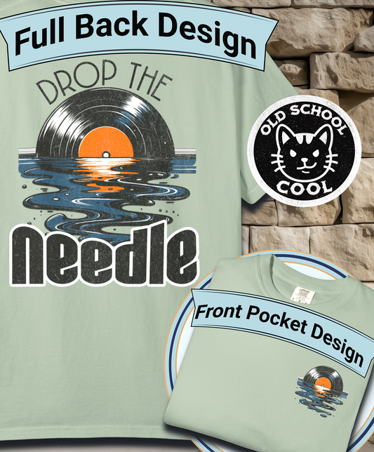 Drop the Needle Vinyl Melt Tee
