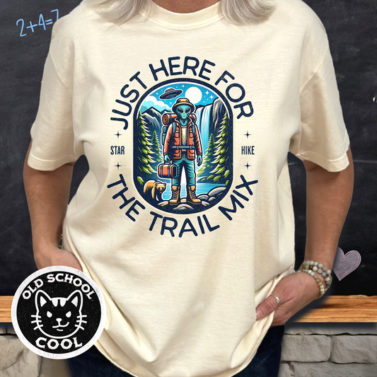 Trail Mix Hiking Alien Tee