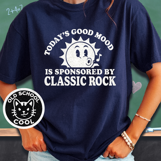 Retro Today’s Good Mood Is Sponsored by Classic Rock T-Shirt