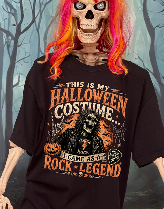 Rock Costume Halloween Tee