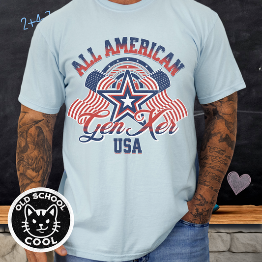 All American Gen Xer Tee