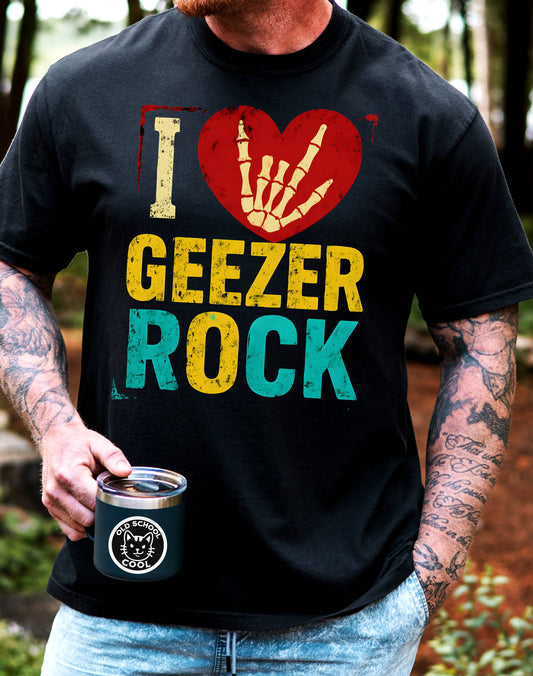I ❤️ Geezer Rock Tee