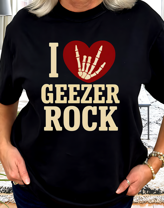 I ❤️ Geezer Rock Tee