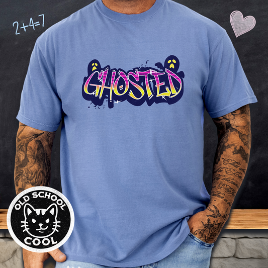 Ghosted Graffiti Tee - Halloween Shirt