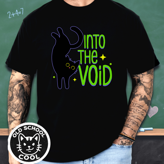 Into the Void Black Cat Tee