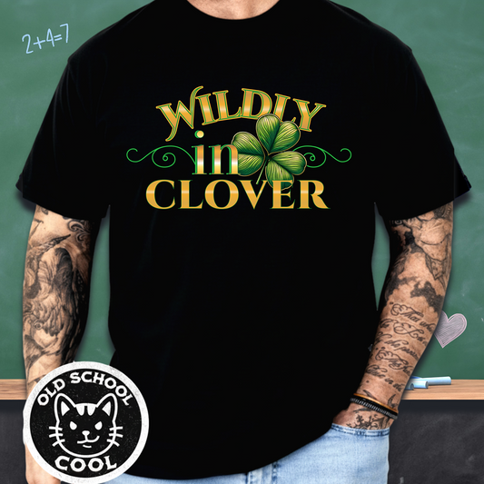 Wildly in Clover St. Patrick's Day Tee