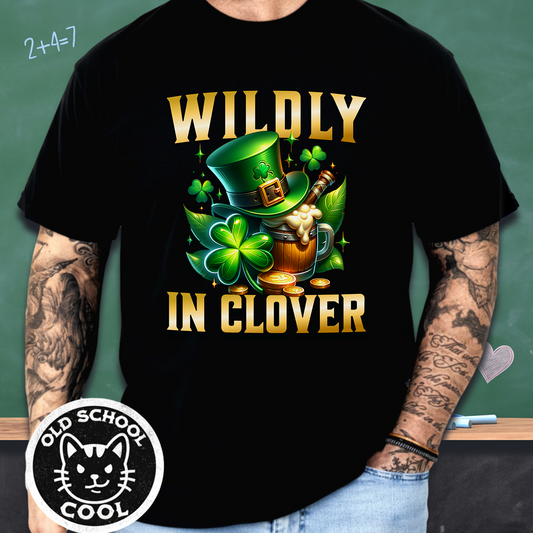 Wildly in Clover St. Patrick's Day Tee