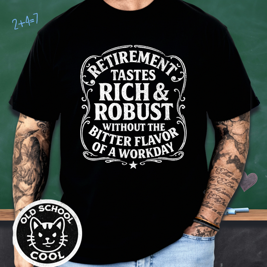Rich Robust Retirement Label T-shirt