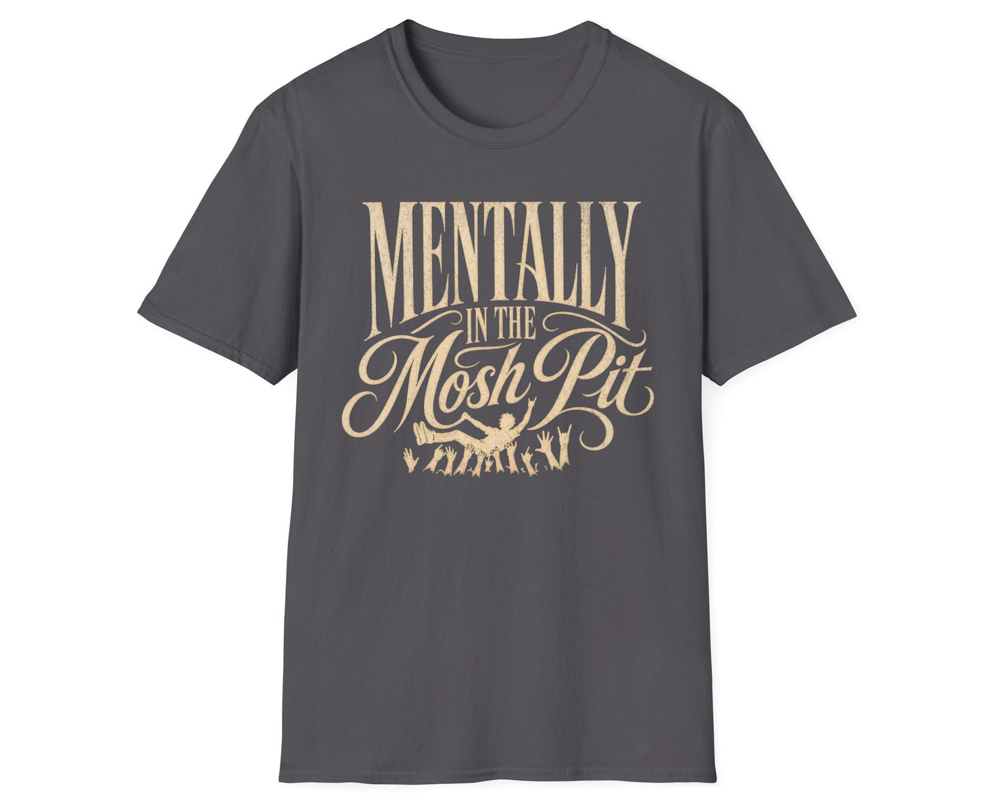 Mental Mosh Pit Tee - Gildan Softstyle