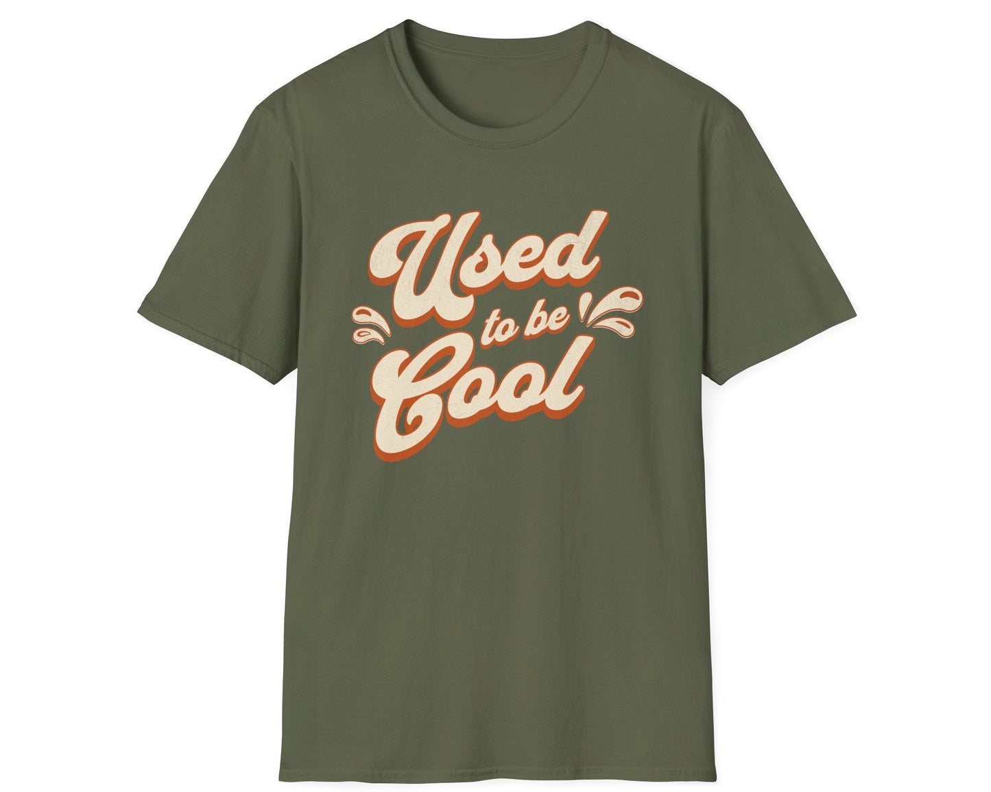 Used to be Cool Tee - Gildan Softstyle
