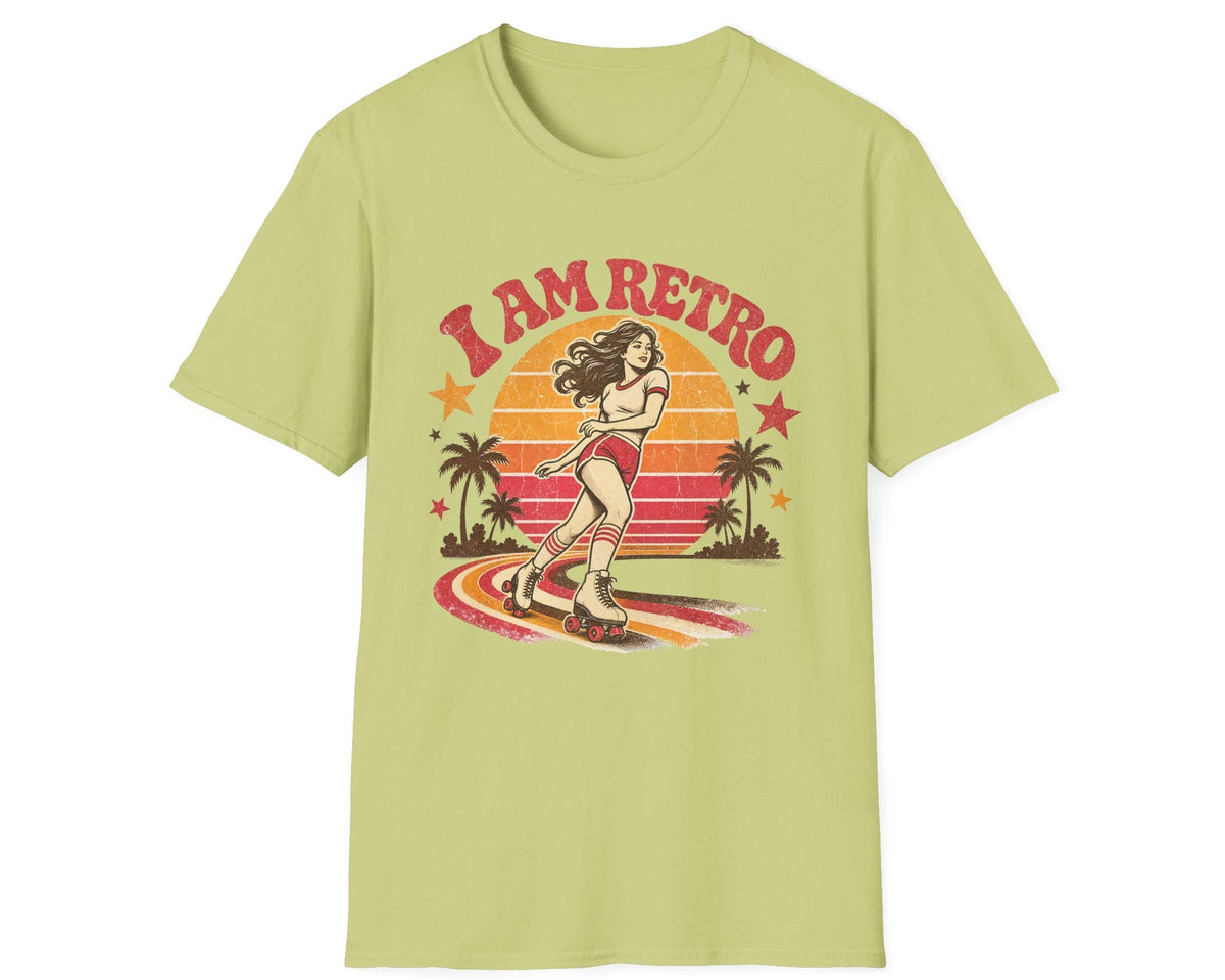 Retro Roller Tee - Gildan Softstyle