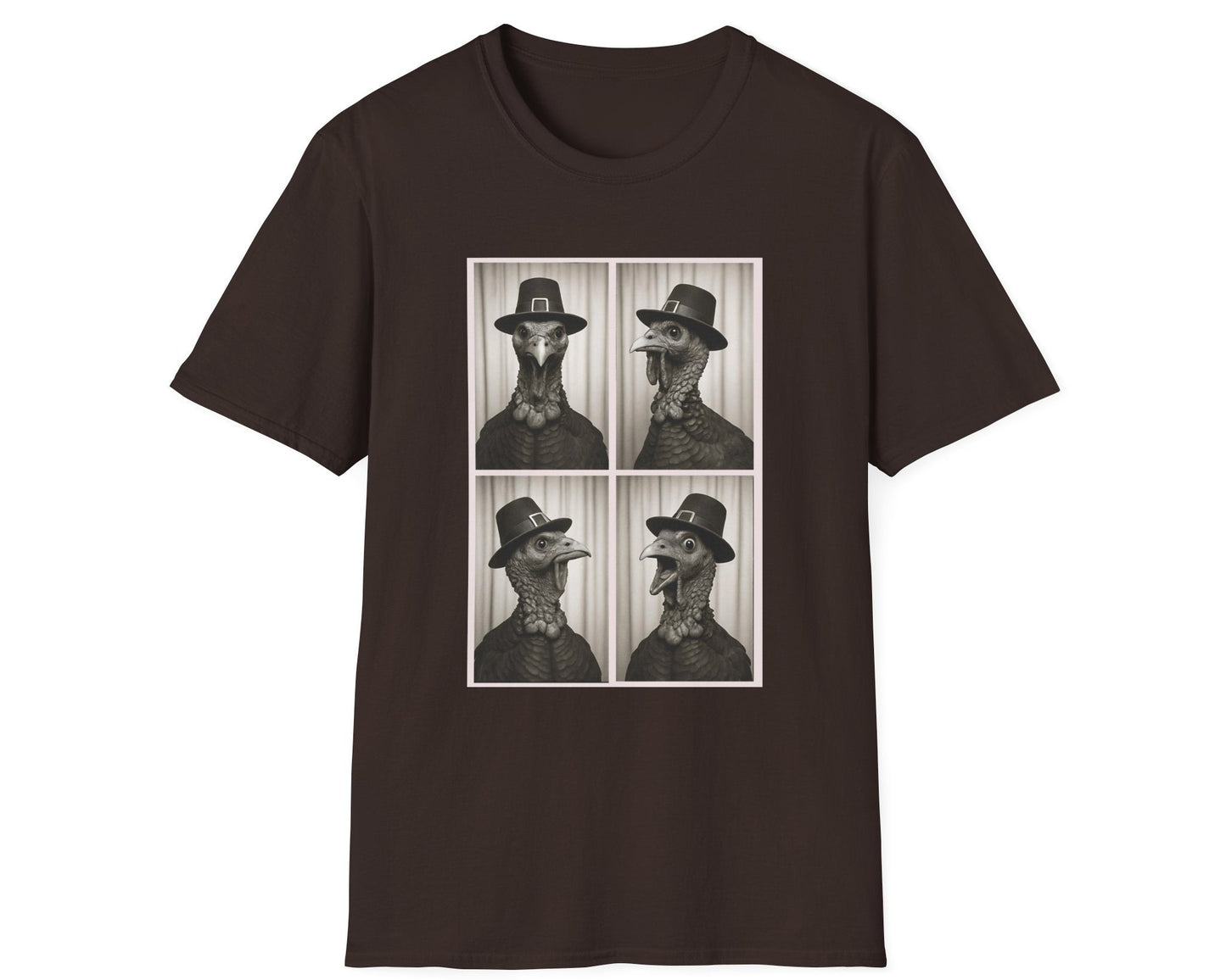 Turkey Photobooth Tee - Gildan Softstyle
