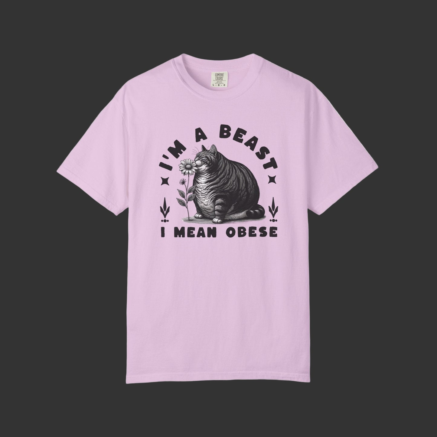 Obese Beast Cat T-shirt