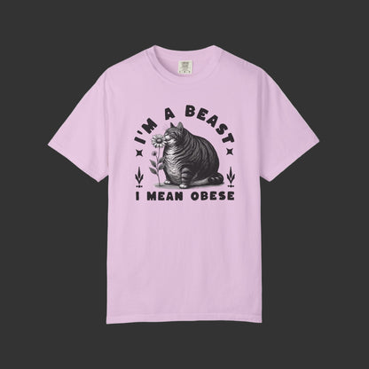 Obese Beast Cat T-shirt