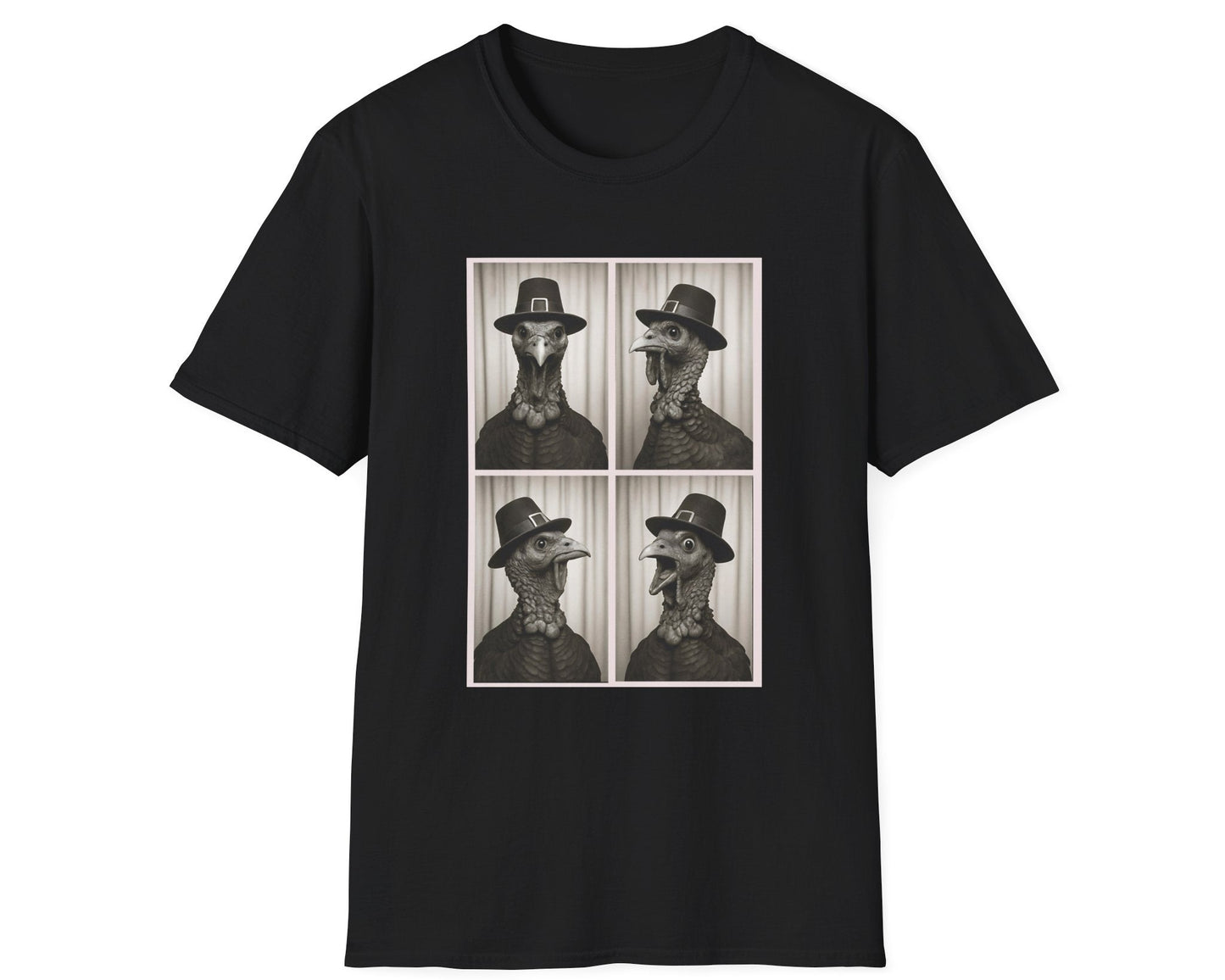 Turkey Photobooth Tee - Gildan Softstyle