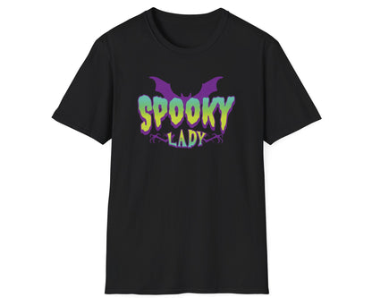 Spooky Lady Tee - Gildan Softstyle