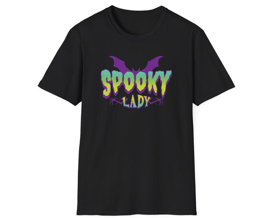 Spooky Lady Tee - Gildan Softstyle