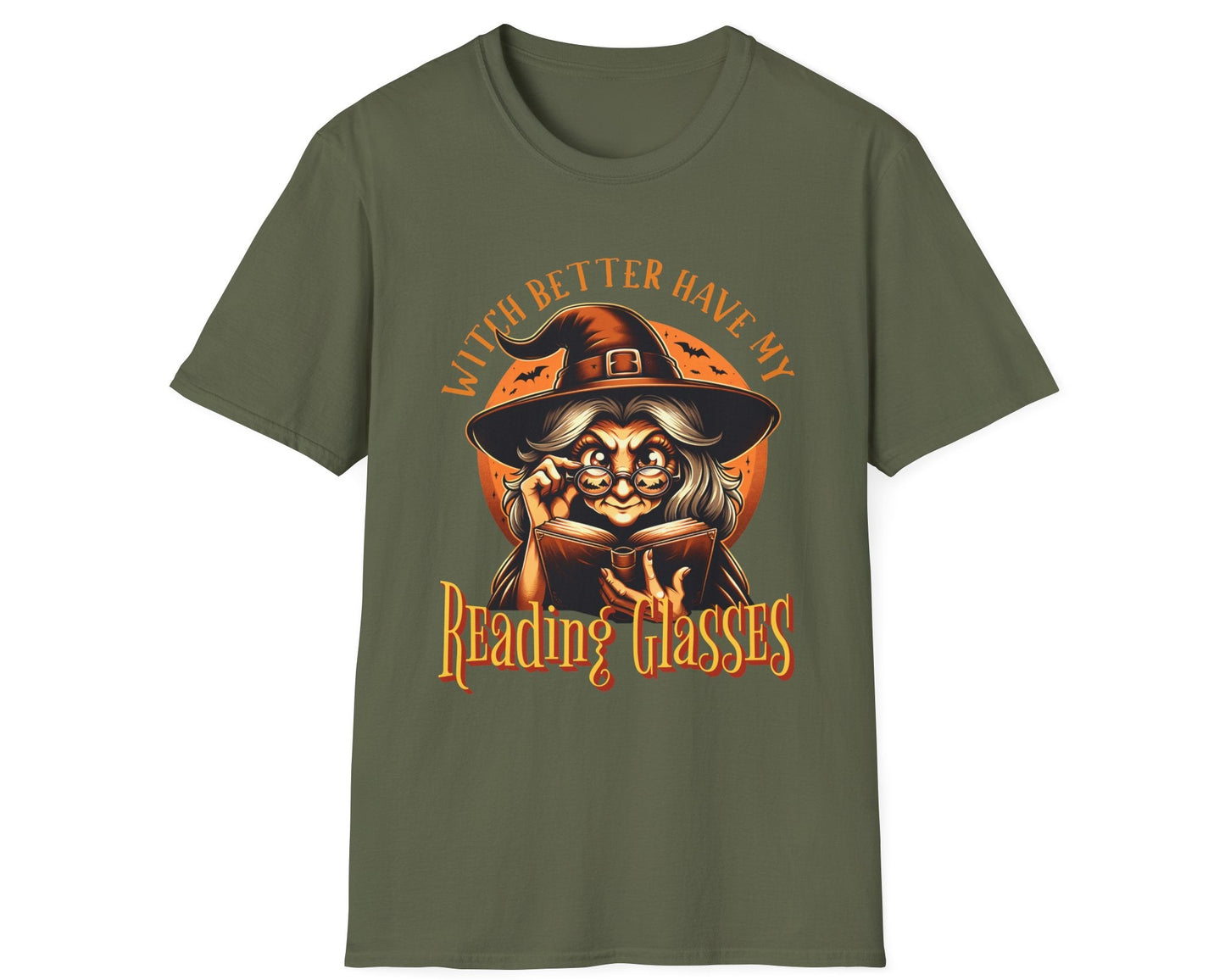 Witch Better Have My Glasses Tee - Gildan Softstyle