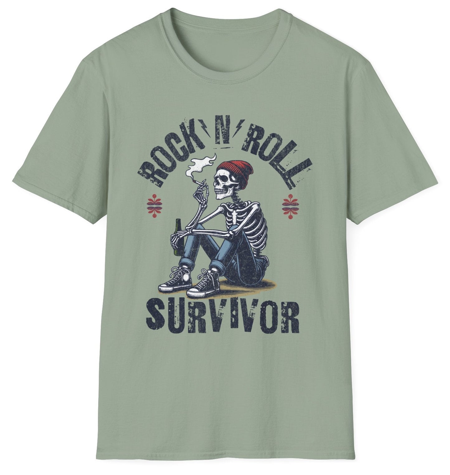Rock-N-Roll Survivor Tee - Gildan Softstyle