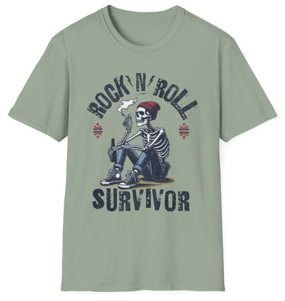 Rock-N-Roll Survivor Tee - Gildan Softstyle