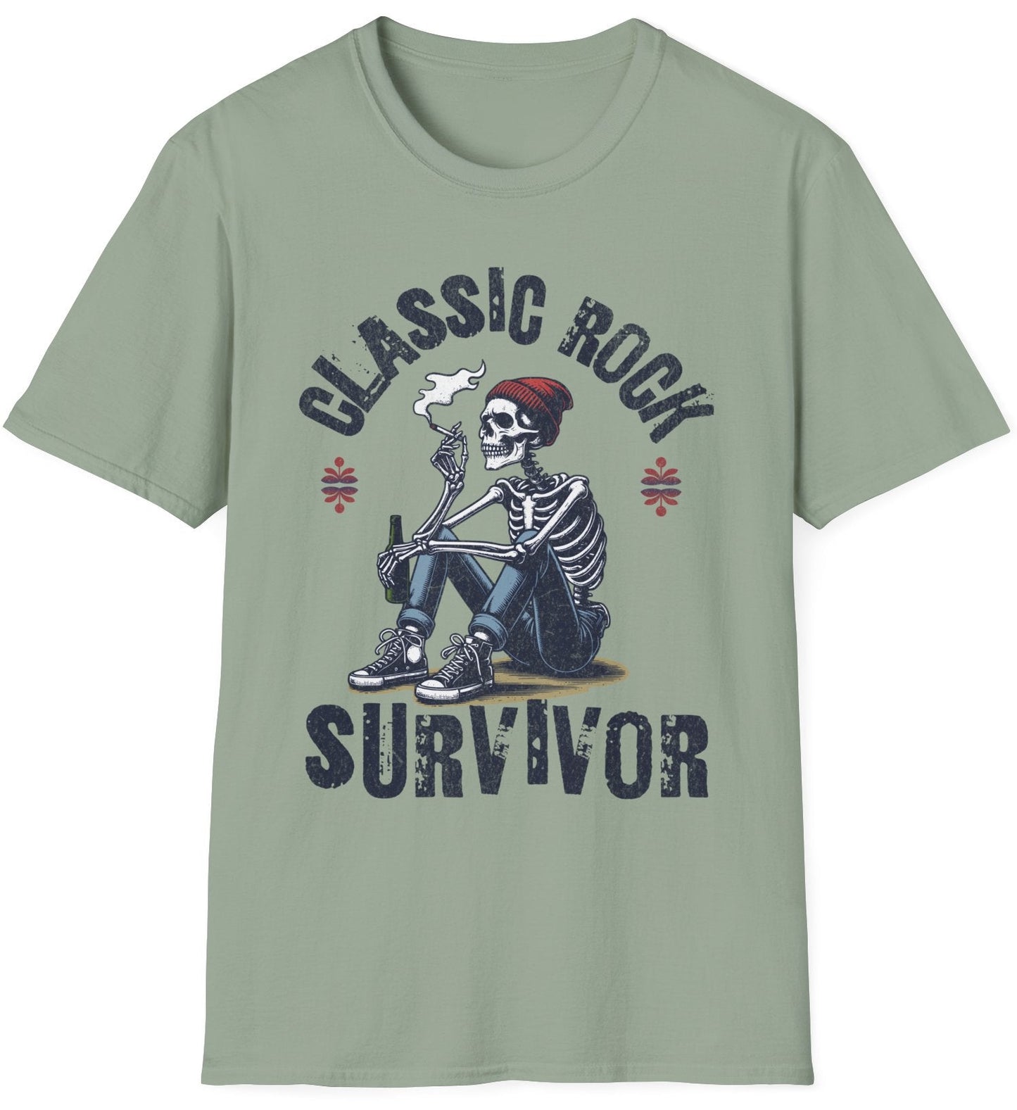 Classic Rock Survivor Tee - Gildan Softstyle