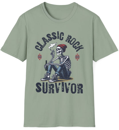Classic Rock Survivor Tee - Gildan Softstyle