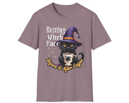 Resting Witch Face Tee - Gildan Softstyle