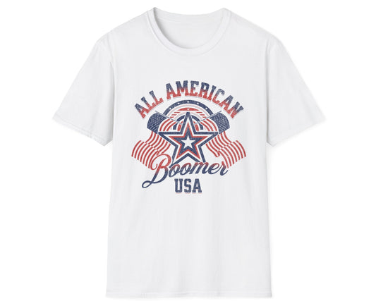 All American Boomer Tee - Gildan Softstyle