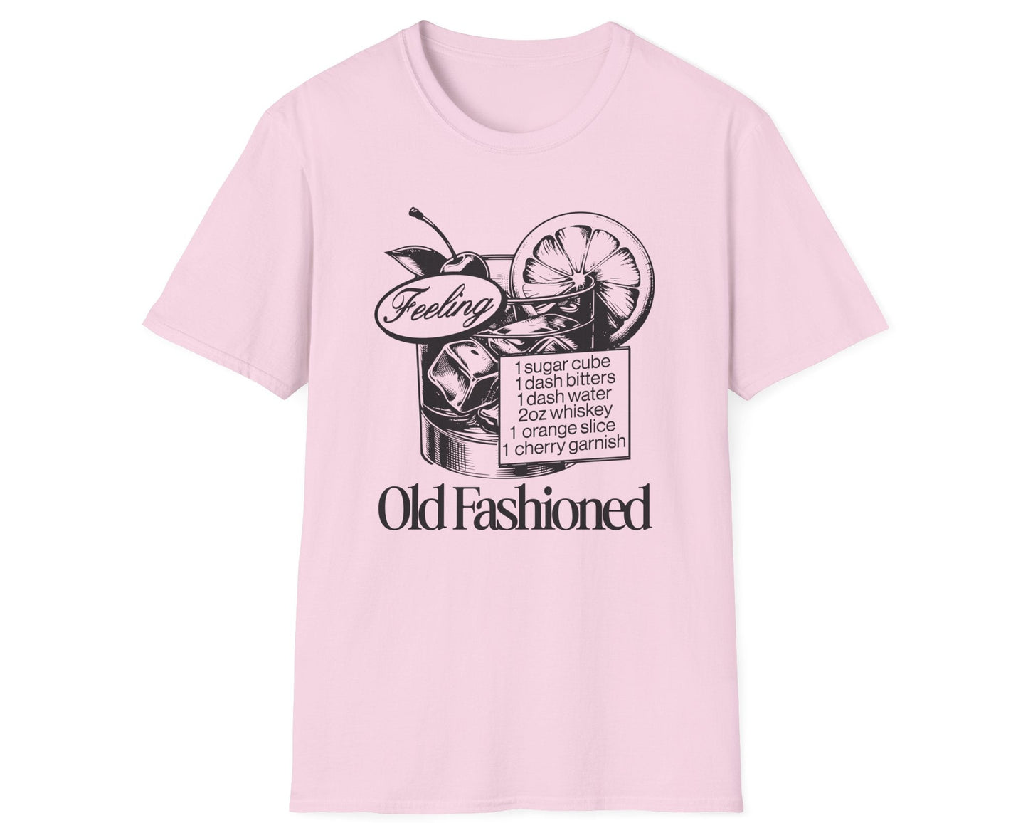 Old Fashioned Recipe Tee - Gildan Softstyle