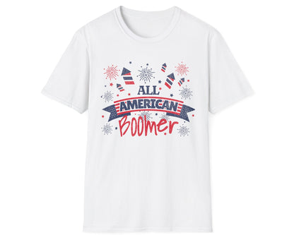 All American Boomer Tee - Gildan Softstyle