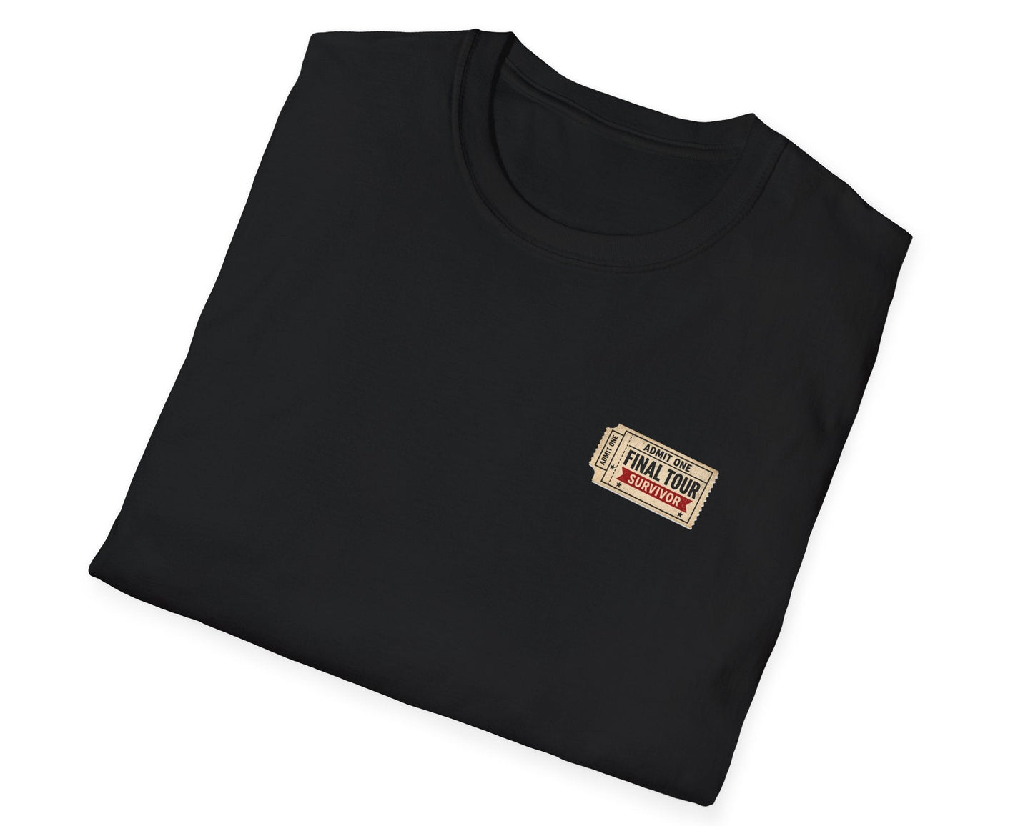 Financially Ruined by Final Tours Tee - Gildan Softstyle