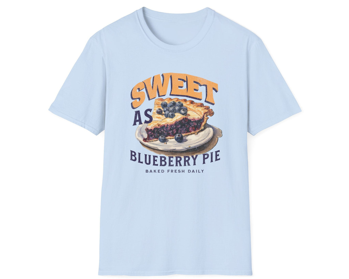 Sweet as Blueberry Pie - Gildan Softstyle