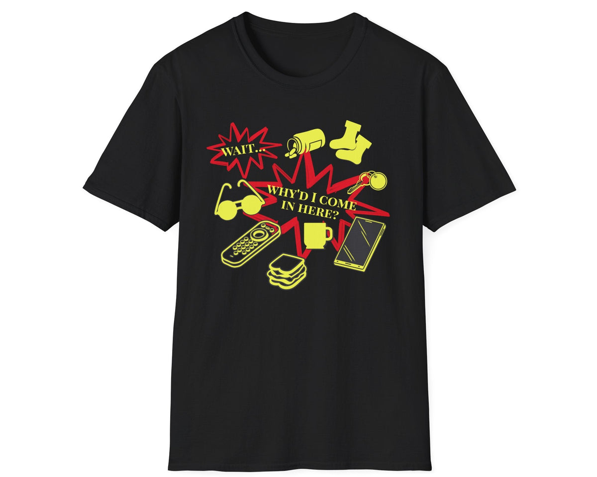 Why Here? Tee - Gildan Softstyle