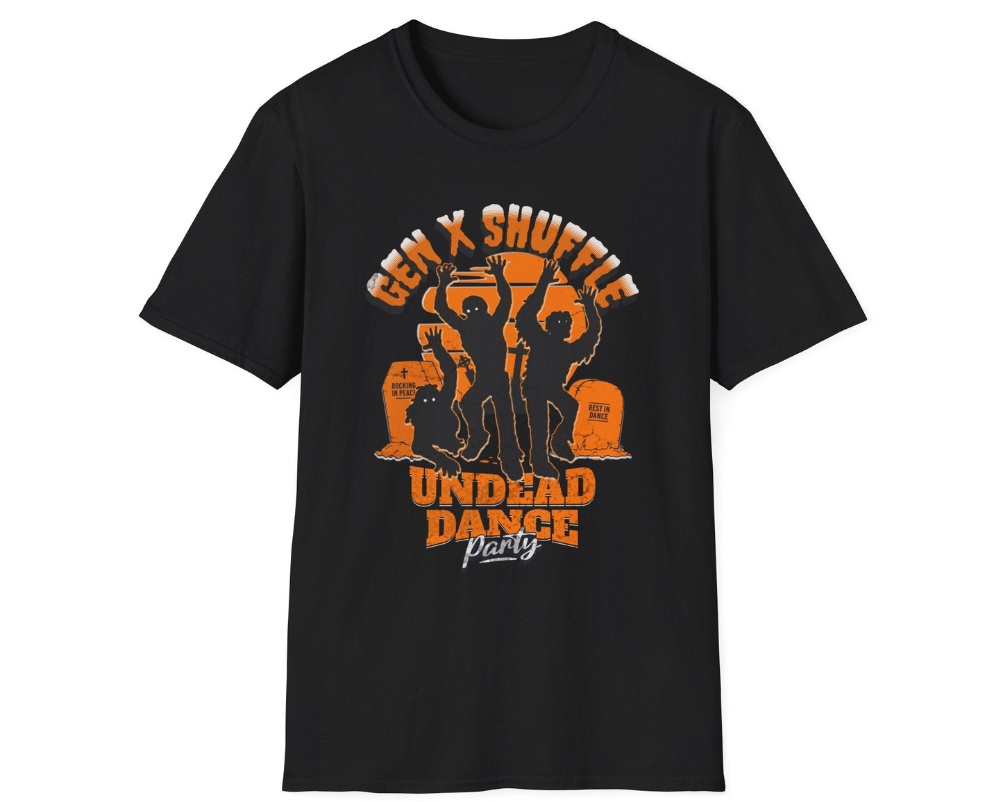 Gen X Undead Shuffle Tee - Gildan Softstyle