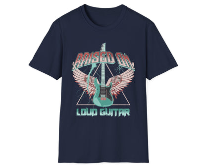 Loud Retro Guitar Tee - Gildan Softstyle