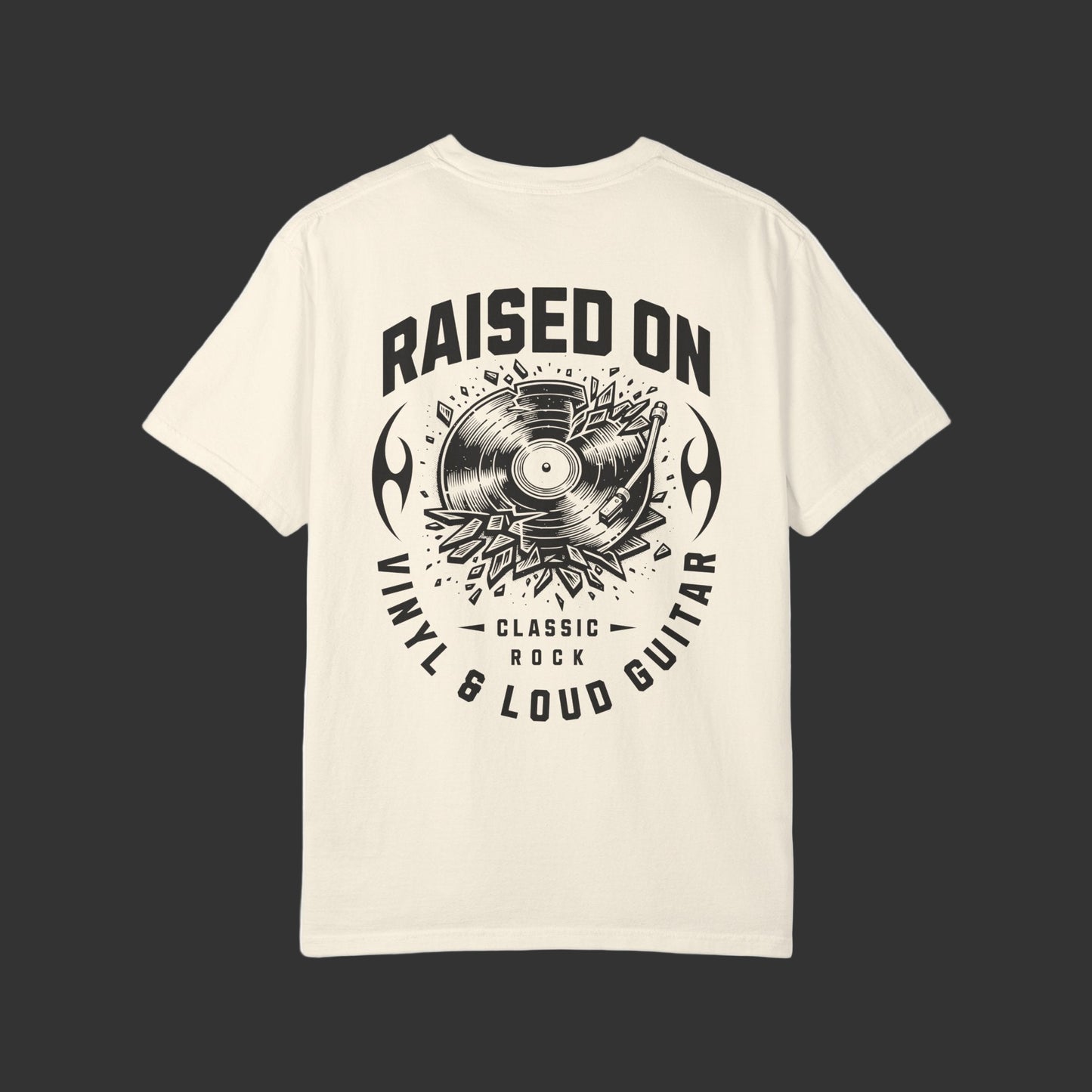 Raised on Vinyl & Loud Guitar T-Shirt