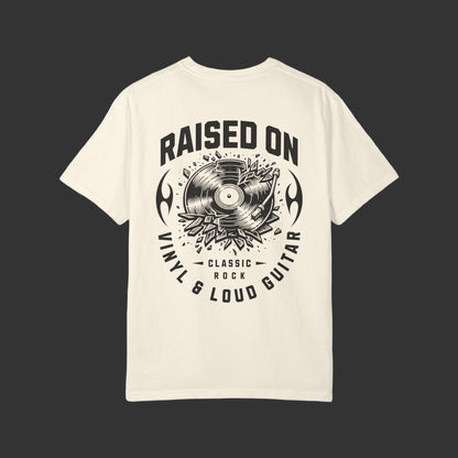 Raised on Vinyl & Loud Guitar T-Shirt