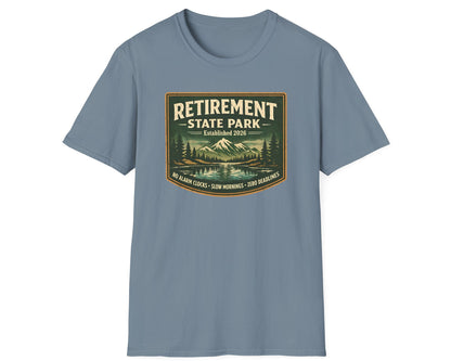 Retirement State Park Tee - Gildan Softstyle