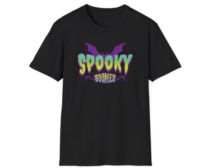 Spooky Boomer Halloween Tee - Gildan Softstyle