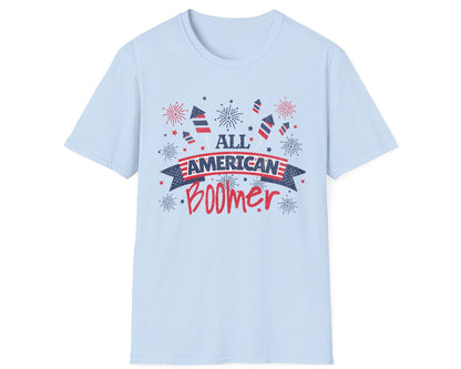 All American Boomer Tee - Gildan Softstyle