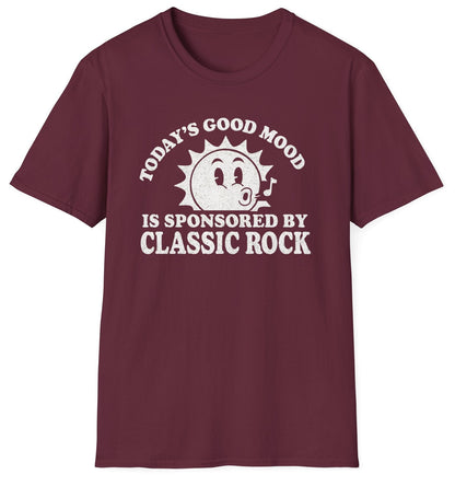 Good Mood Sponsored by Classic Rock Tee - Gildan Softstyle