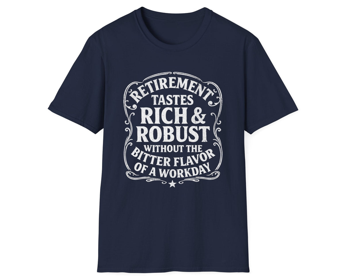 Retirement Label Tee - Gildan Softstyle