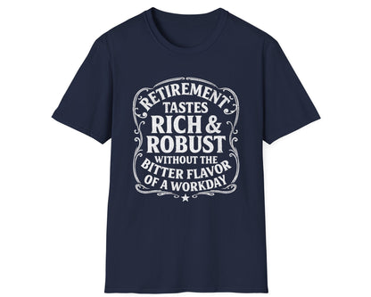 Retirement Label Tee - Gildan Softstyle