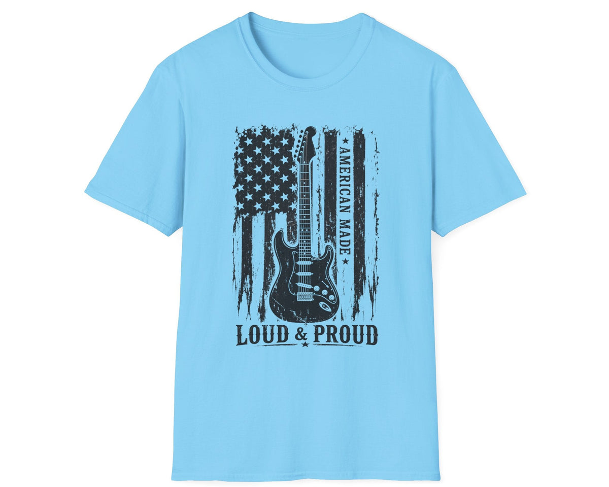 Electric American Tee - Gildan Softstyle
